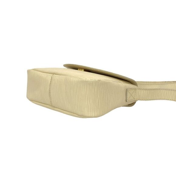 Fendi Vintage FF Logo Epi Leather Genuine Leather Shoulder Bag Pochette Sacoche - Picture 8 of 10